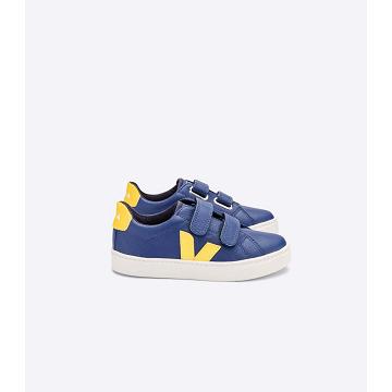 Navy Kids' Veja ESPLAR CHROMEFREE Sneakers | AU 823CTV